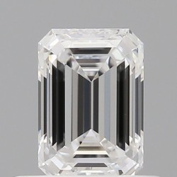 Diament szlif szmaragdowy, 0.51ct, VVS1, D, GIA 6532591819