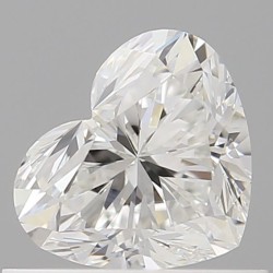 Diament serce, 0.62ct, VVS2, F, GIA 7512661435