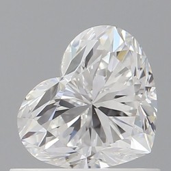 Diament serce, 0.71ct, VVS1, E, GIA 5536125297