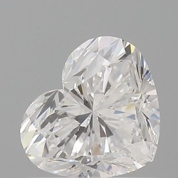 Diament serce, 0.71ct, VVS1, D, GIA 6531468820