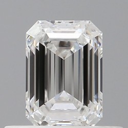 Diament szlif szmaragdowy, 0.5ct, VVS2, E, GIA 3535249421