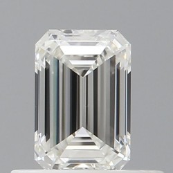 Diament szlif szmaragdowy, 0.5ct, VS1, G, GIA 6535476877