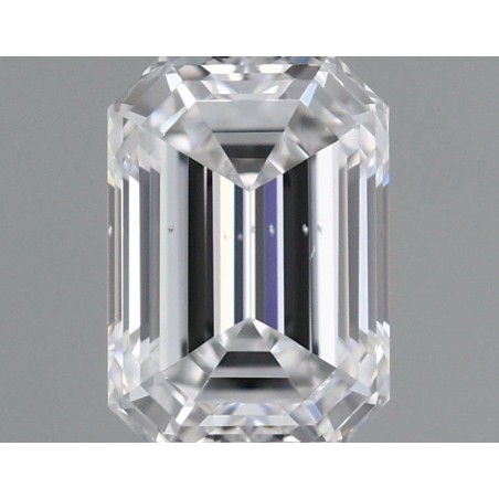 Diament szlif szmaragdowy, 0.5ct, SI1, D, GIA 7528444174