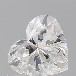 Diament serce, 0.63ct, VVS2, D, GIA 1535246066