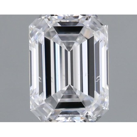 Diament szlif szmaragdowy, 0.5ct, SI1, D, GIA 6522417763