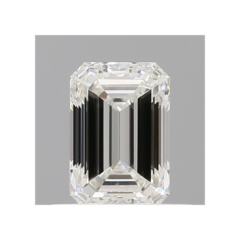 Diament szlif szmaragdowy, 0.5ct, VVS2, H, GIA 6531126296