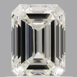 Diament szlif szmaragdowy, 0.7ct, SI1, I, GIA 1535504736