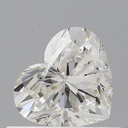 Diament serce, 0.51ct, VS2, H, GIA 6535524429