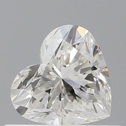 Diament serce, 0.5ct, VS2, H, GIA 5536257682
