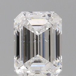 Diament szlif szmaragdowy, 0.5ct, SI2, D, GIA 6531336129