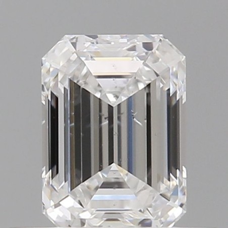 Diament szlif szmaragdowy, 0.5ct, SI2, D, GIA 6531336129