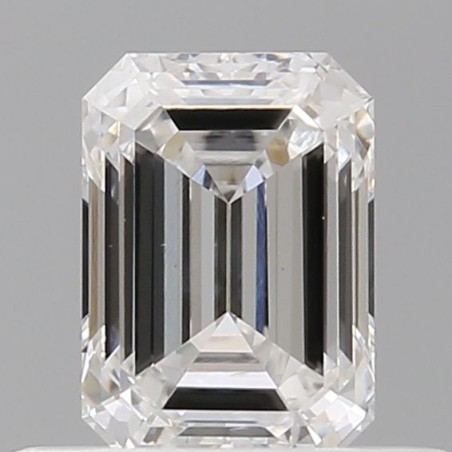 Diament szlif szmaragdowy, 0.51ct, SI1, E, GIA 3535119305