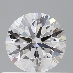 Diament szlif okrągły, 0.6ct, SI1, D, GIA 2527684486