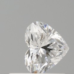 Diament serce, 0.5ct, SI2, D, GIA 6521448771