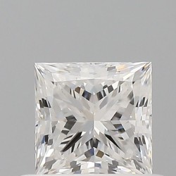 Diament szlif princess, 0.5ct, VS1, E, GIA 6531597571