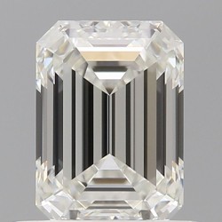 Diament szlif szmaragdowy, 0.77ct, VVS1, H, GIA 2536596051