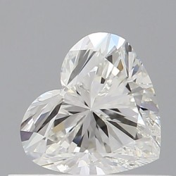 Diament serce, 0.5ct, VS1, G, GIA 6521166001