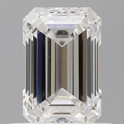Diament szlif szmaragdowy, 0.7ct, VS1, F, GIA 7538594161
