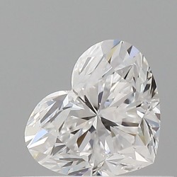 Diament serce, 0.5ct, VS1, D, GIA 5533759258
