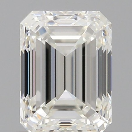 Diament szlif szmaragdowy, 0.9ct, VVS1, H, GIA 2538595065