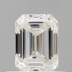 Diament szlif szmaragdowy, 0.5ct, VVS1, H, GIA 2536499365