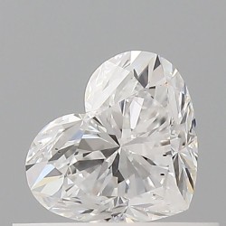Diament serce, 0.5ct, VS2, E, GIA 2537641407