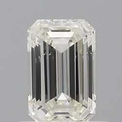 Diament szlif szmaragdowy, 0.5ct, SI2, I, GIA 2526979094