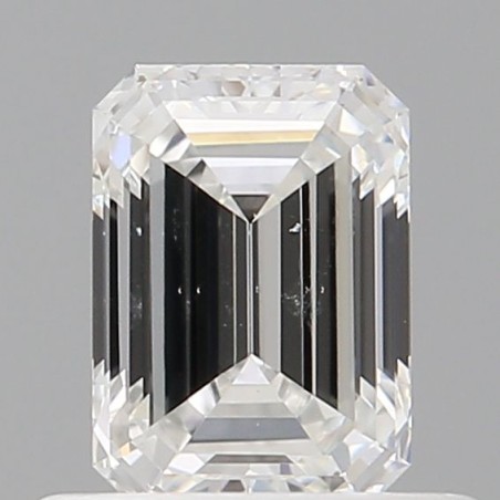 Diament szlif szmaragdowy, 0.54ct, SI1, E, GIA 6532645625