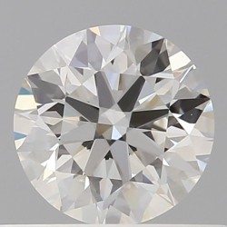 Diament szlif okrągły, 0.55ct, VVS1, H, GIA 6531739594