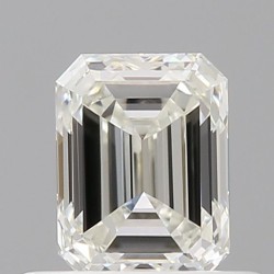 Diament szlif szmaragdowy, 0.51ct, VVS1, I, GIA 2536477748