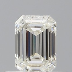Diament szlif szmaragdowy, 0.5ct, VVS1, I, GIA 6532476903