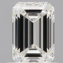 Diament szlif szmaragdowy, 0.74ct, VVS1, H, GIA 3535135843