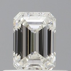 Diament szlif szmaragdowy, 0.5ct, VVS1, H, GIA 5536249441