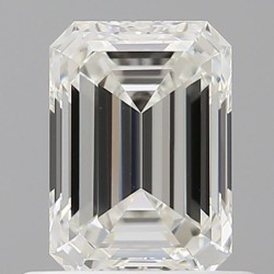 Diament szlif szmaragdowy, 0.7ct, VVS1, H, GIA 5523322899