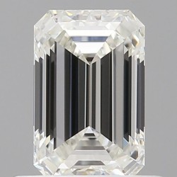 Diament szlif szmaragdowy, 0.63ct, VVS1, H, GIA 2526977266