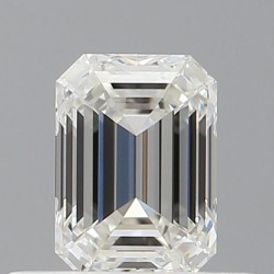 Diament szlif szmaragdowy, 0.5ct, VVS1, H, GIA 6535249148