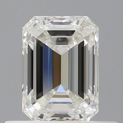 Diament szlif szmaragdowy, 0.58ct, VVS1, H, GIA 2537114759