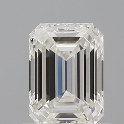Diament szlif szmaragdowy, 0.51ct, VVS1, G, GIA 2536134682