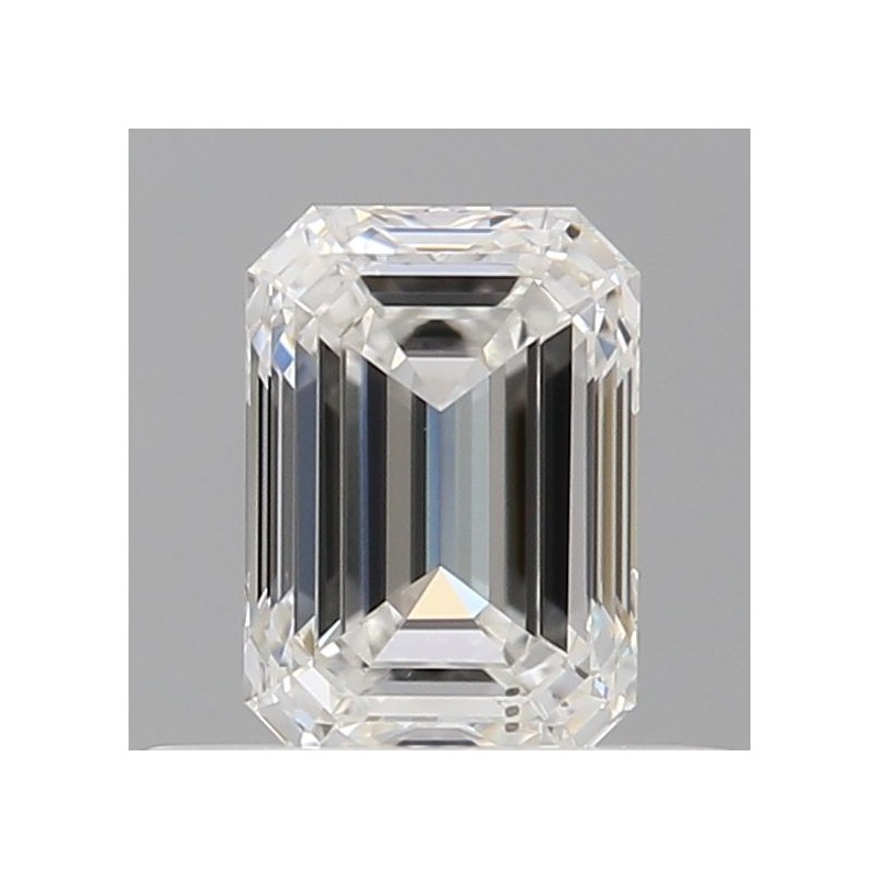 Diament szlif szmaragdowy, 0.5ct, SI1, F, GIA 2527297032