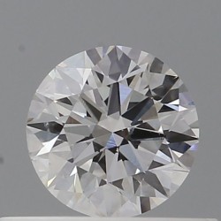 Diament szlif okrągły, 0.4ct, SI1, F, GIA 6531506347