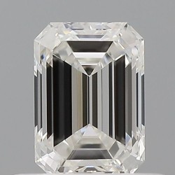 Diament szlif szmaragdowy, 0.5ct, VVS1, G, GIA 7521289123