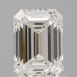 Diament szlif szmaragdowy, 0.7ct, VVS1, G, GIA 6535336505