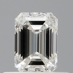 Diament szlif szmaragdowy, 0.51ct, VVS1, G, GIA 5526684853