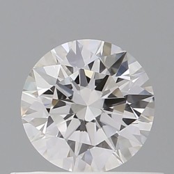 Diament szlif okrągły, 0.52ct, VVS1, F, GIA 6532333309