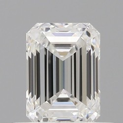 Diament szlif szmaragdowy, 0.5ct, VVS1, F, GIA 2537592168