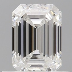 Diament szlif szmaragdowy, 0.59ct, VVS1, F, GIA 7528188265