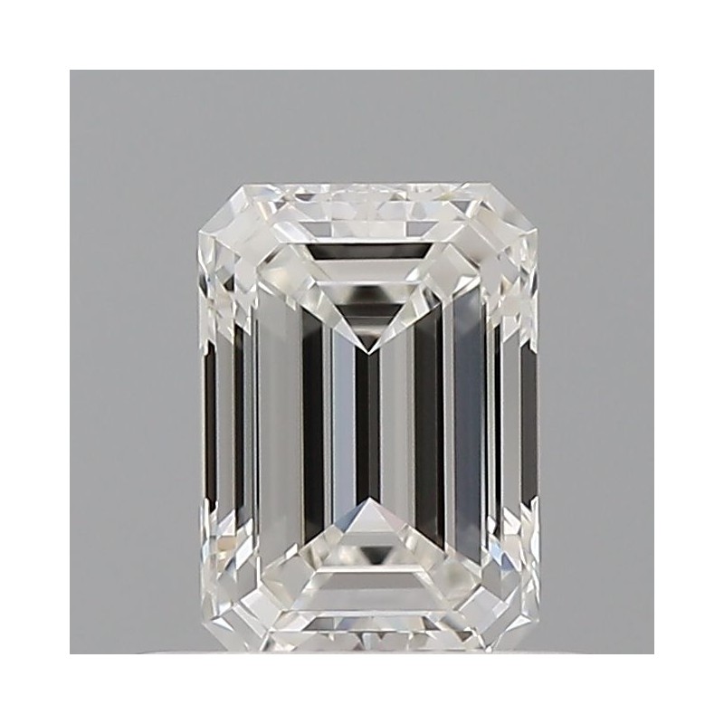Diament szlif szmaragdowy, 0.5ct, VVS1, F, GIA 5536249404