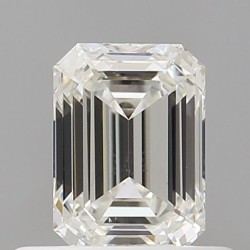 Diament szlif szmaragdowy, 0.51ct, VS2, I, GIA 2537473665