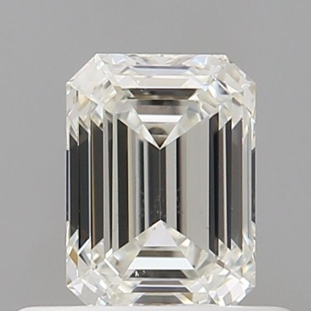 Diament szlif szmaragdowy, 0.51ct, VS2, I, GIA 2537473665