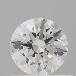 Diament szlif okrągły, 0.51ct, SI2, H, GIA 2537718359